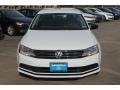 2015 Pure White Volkswagen Jetta SE Sedan  photo #2