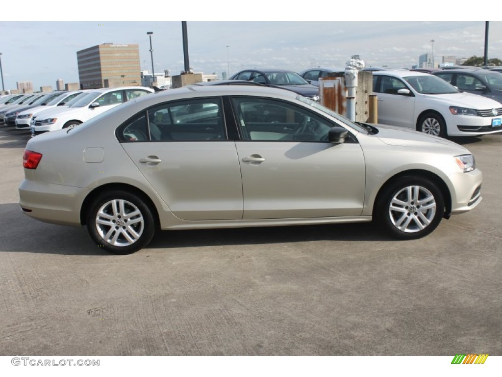 Moonrock Silver Metallic 2015 Volkswagen Jetta S Sedan Exterior Photo #99069981