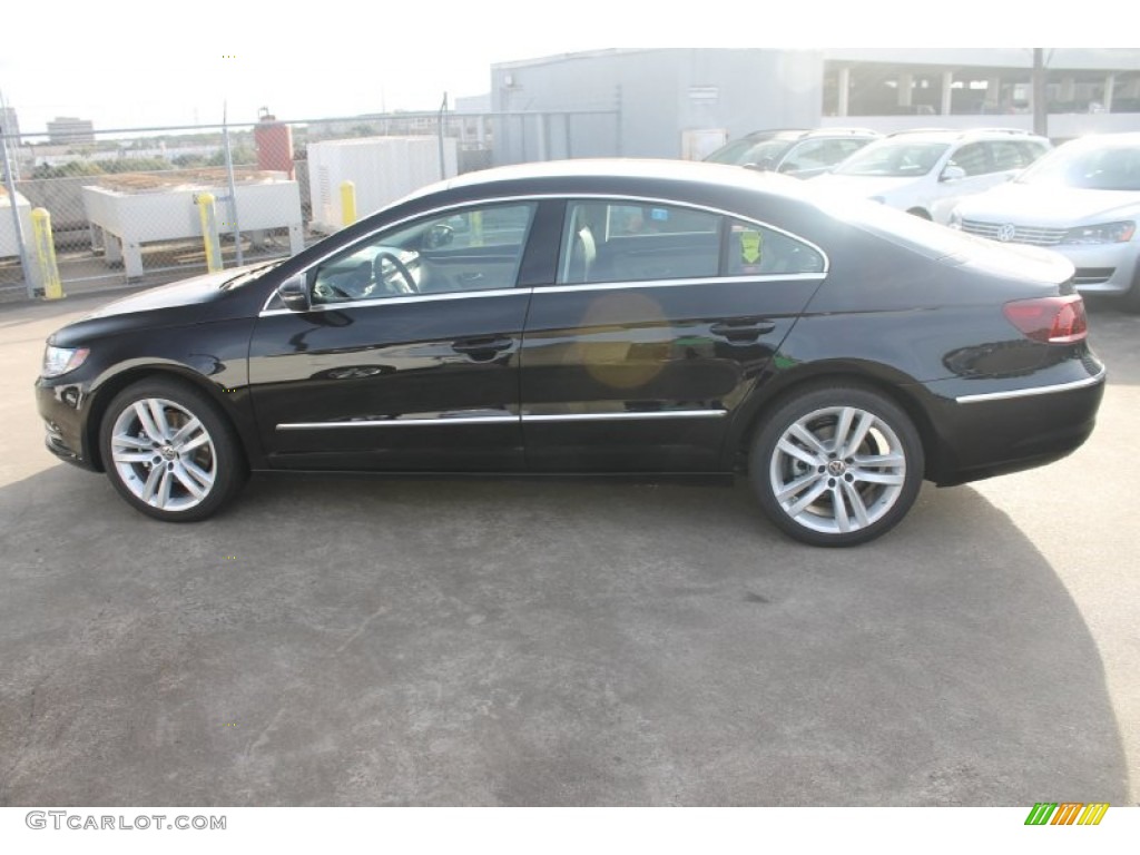 Deep Black Pearl 2015 Volkswagen CC 2.0T Executive Exterior Photo #99070356