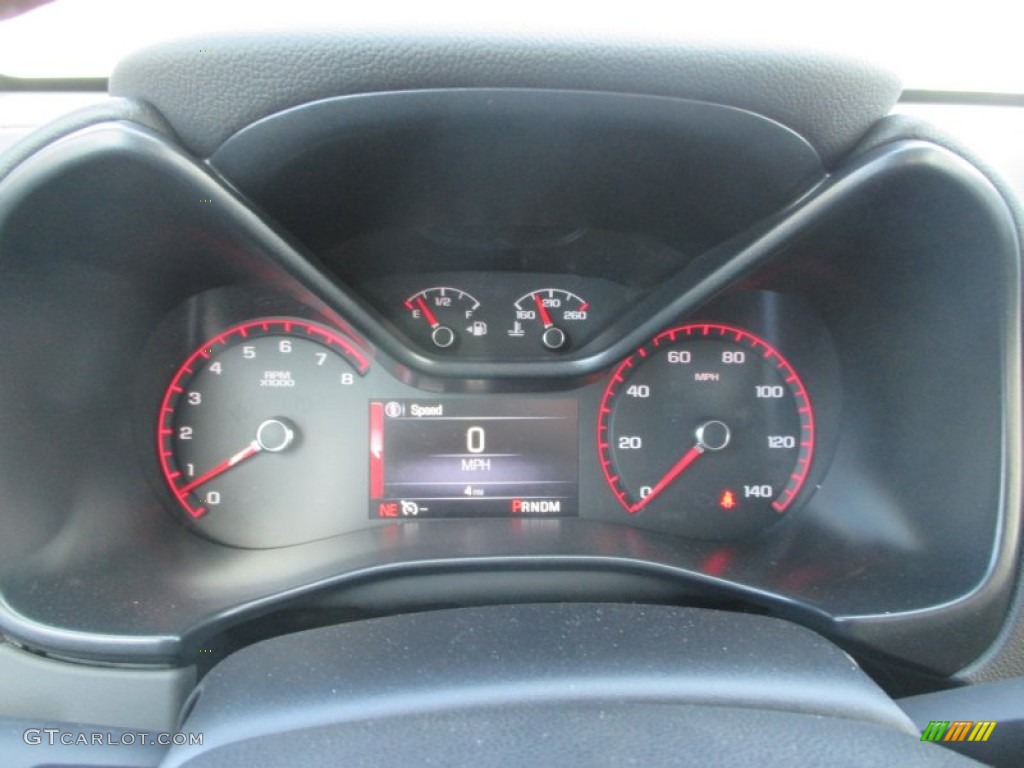 2015 GMC Canyon SLE Crew Cab 4x4 Gauges Photos