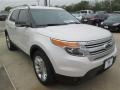 2015 White Platinum Ford Explorer XLT  photo #1