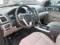 2015 White Platinum Ford Explorer XLT  photo #12