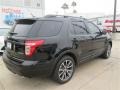 2015 Tuxedo Black Ford Explorer XLT  photo #3