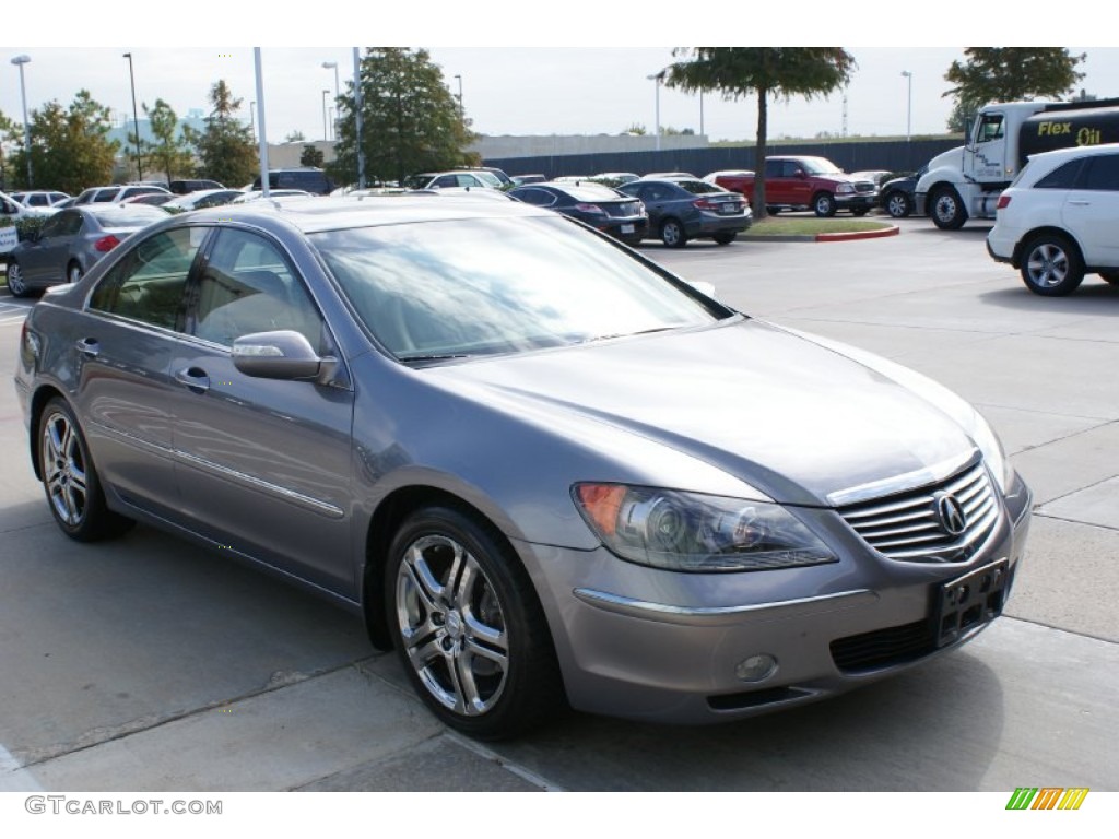 2008 RL 3.5 AWD Sedan - Carbon Gray Pearl / Taupe photo #10