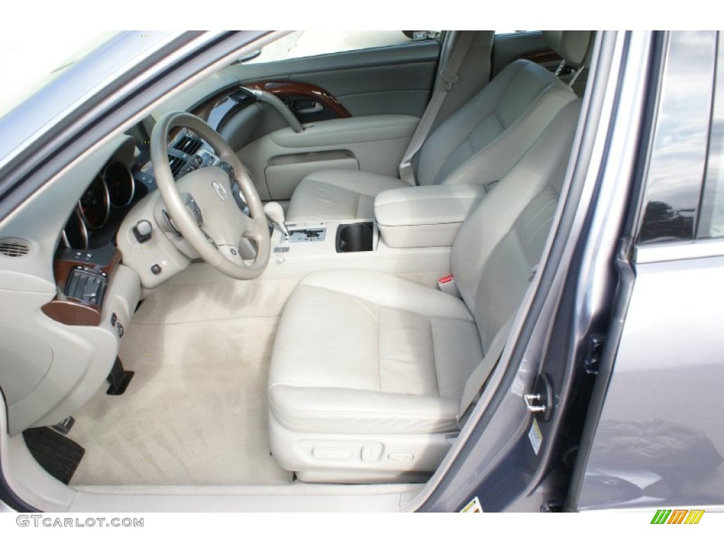 2008 RL 3.5 AWD Sedan - Carbon Gray Pearl / Taupe photo #12