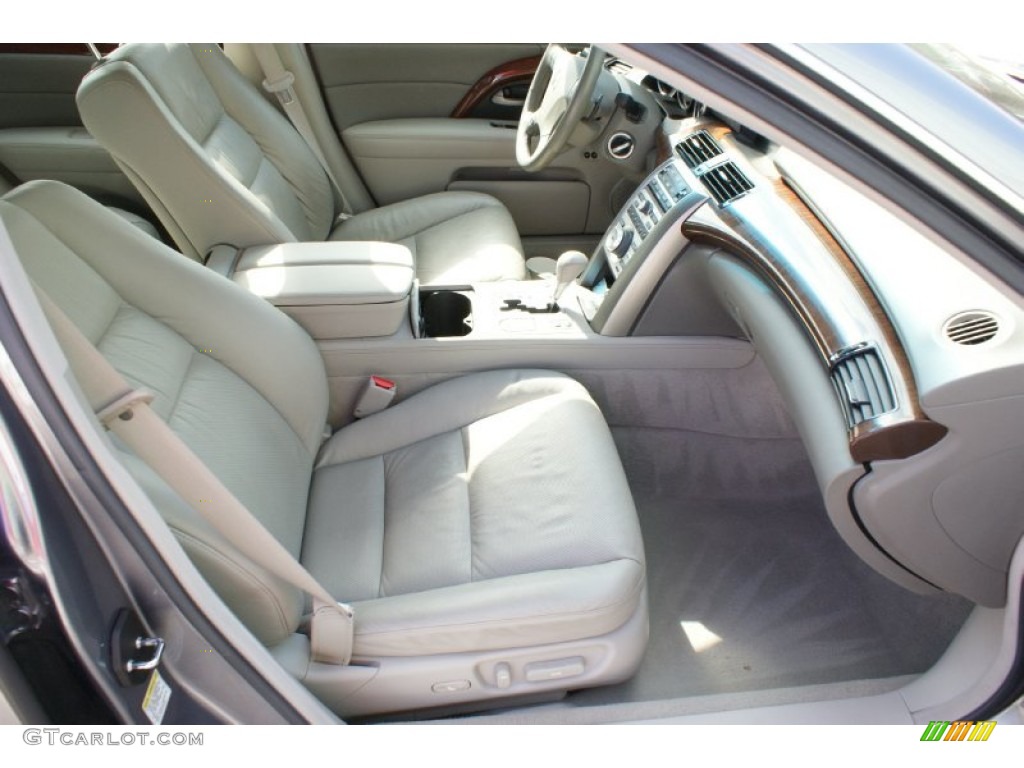 2008 RL 3.5 AWD Sedan - Carbon Gray Pearl / Taupe photo #22