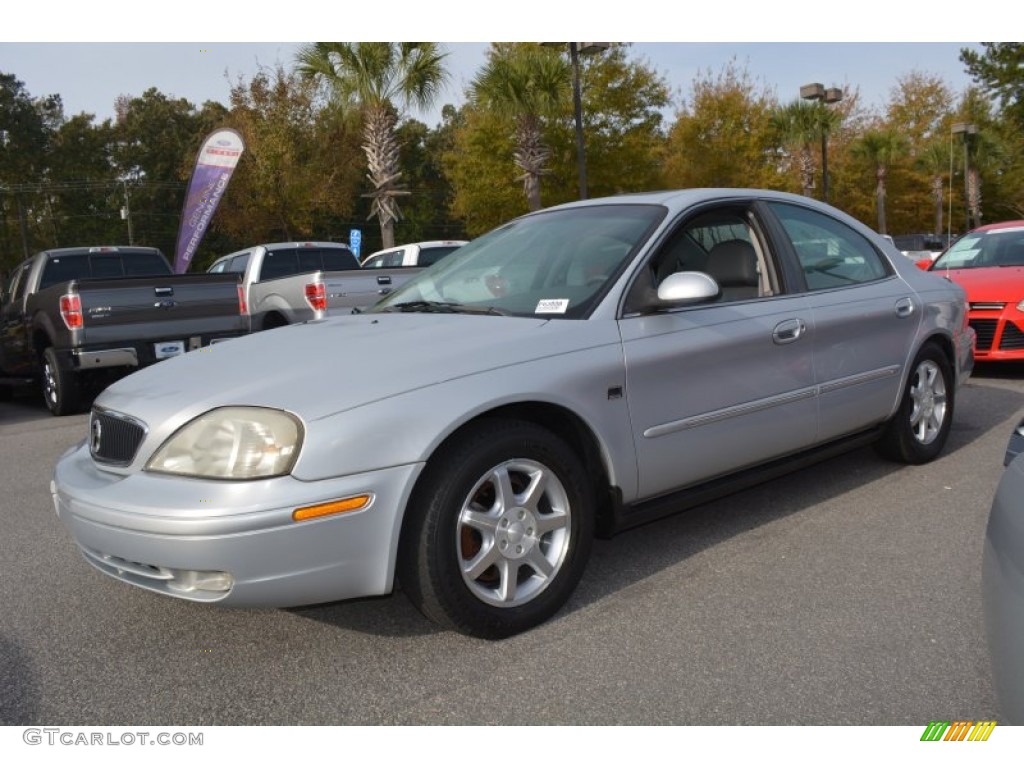 2001 Sable LS Premium Sedan - Silver Frost Metallic / Medium Graphite photo #6