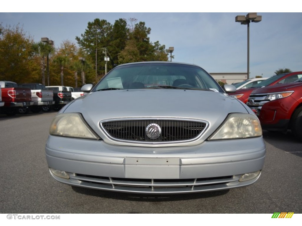 2001 Sable LS Premium Sedan - Silver Frost Metallic / Medium Graphite photo #8