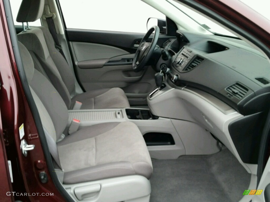 2012 CR-V LX 4WD - Basque Red Pearl II / Gray photo #29