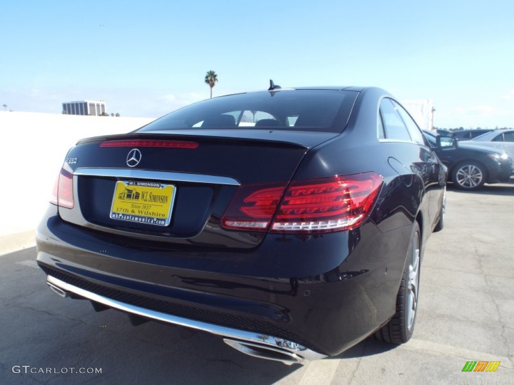 2015 E 550 Coupe - Black / Black photo #4