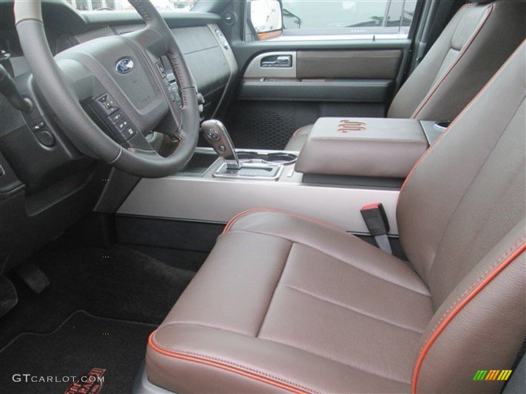 2015 Ford Expedition King Ranch 4x4 Front Seat Photo #99074814