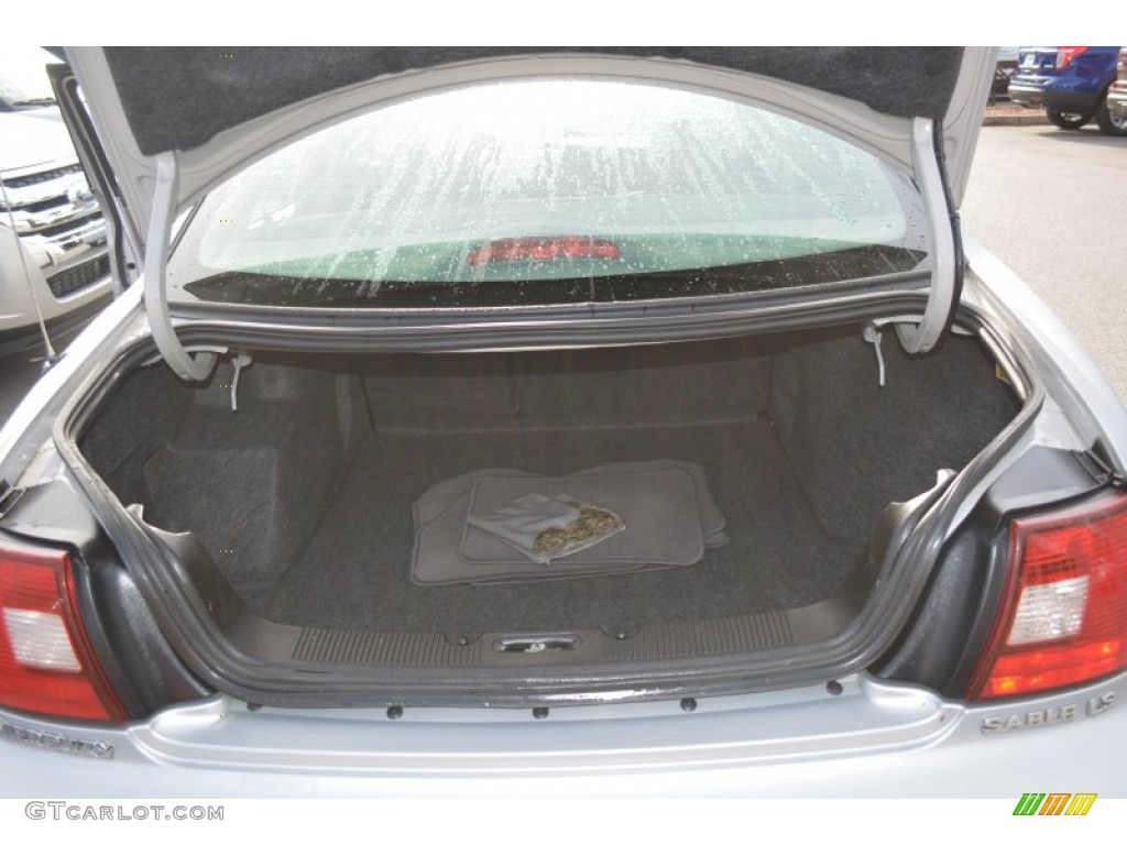 2001 Sable LS Premium Sedan - Silver Frost Metallic / Medium Graphite photo #22