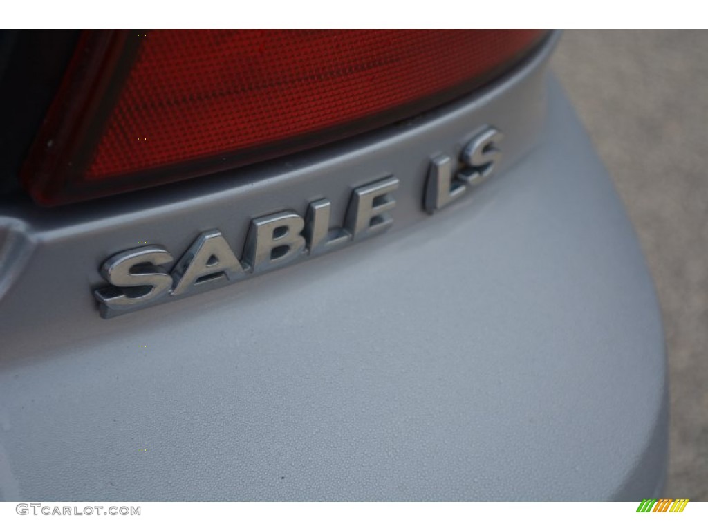 2001 Sable LS Premium Sedan - Silver Frost Metallic / Medium Graphite photo #24