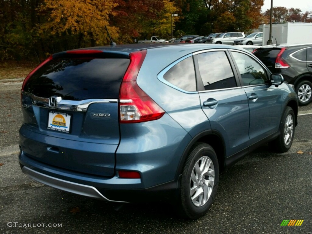 2015 CR-V EX AWD - Mountain Air Metallic / Beige photo #2