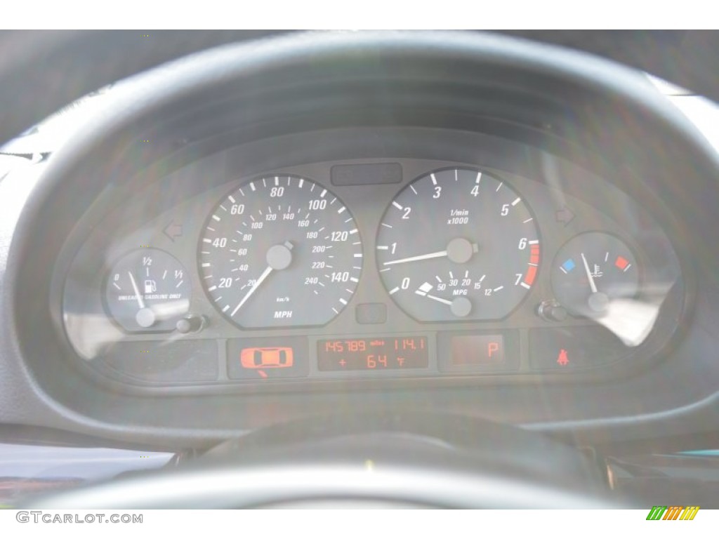 2001 3 Series 325i Coupe - Titanium Silver Metallic / Grey photo #21