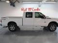 2015 Oxford White Ford F250 Super Duty Lariat Crew Cab 4x4  photo #9