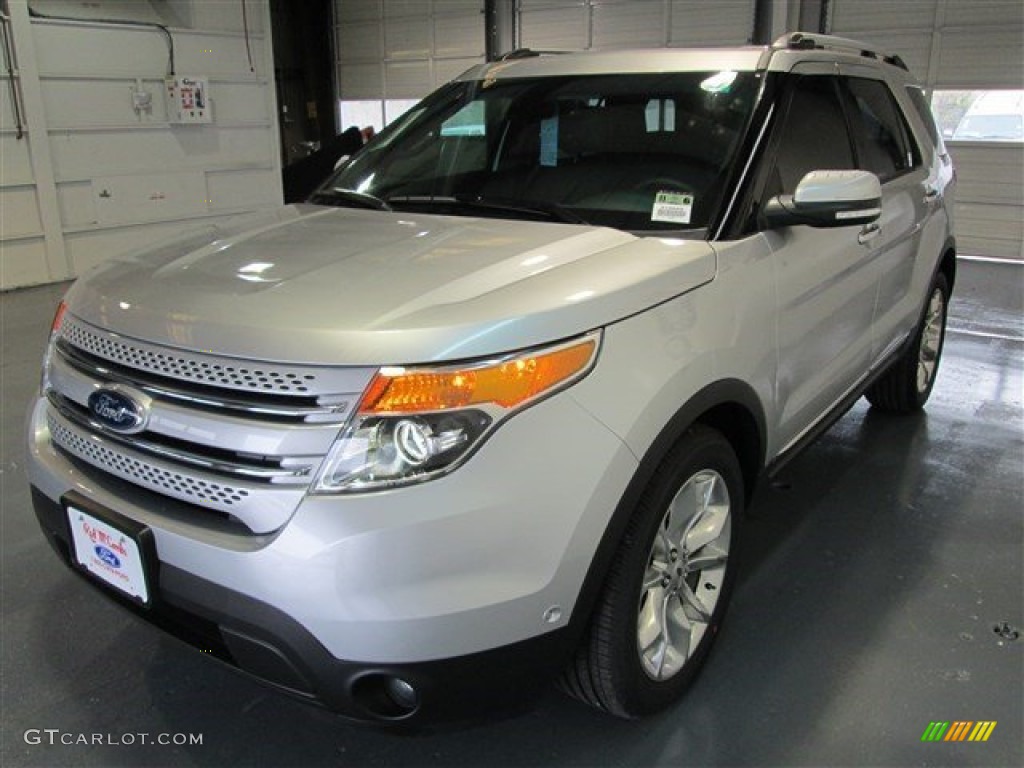 2015 Explorer Limited - Ingot Silver / Charcoal Black photo #3