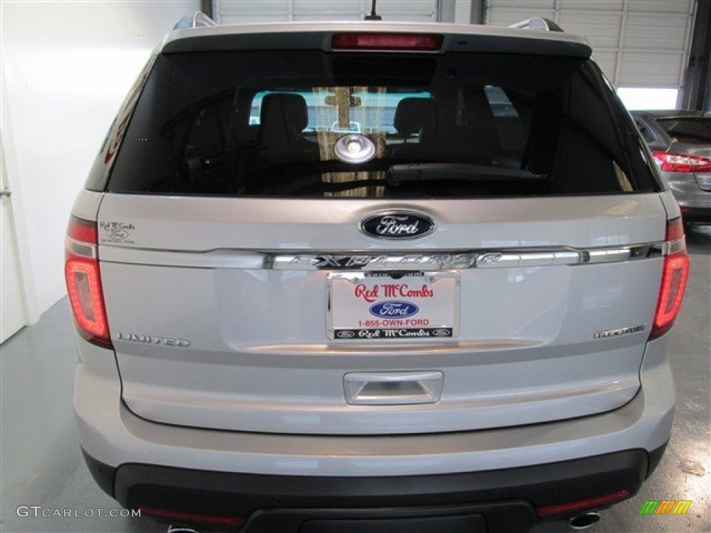 2015 Explorer Limited - Ingot Silver / Charcoal Black photo #5