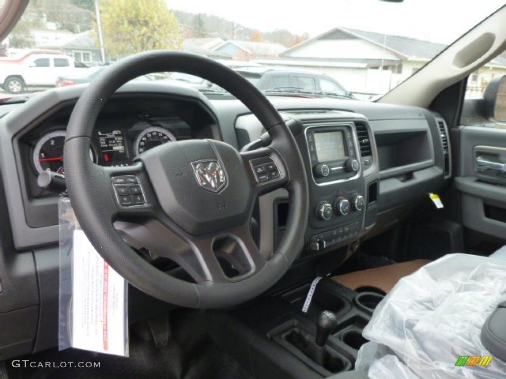 Black/Diesel Gray Interior 2015 Ram 5500 Tradesman Regular Cab 4x4 Chassis Photo #99077747