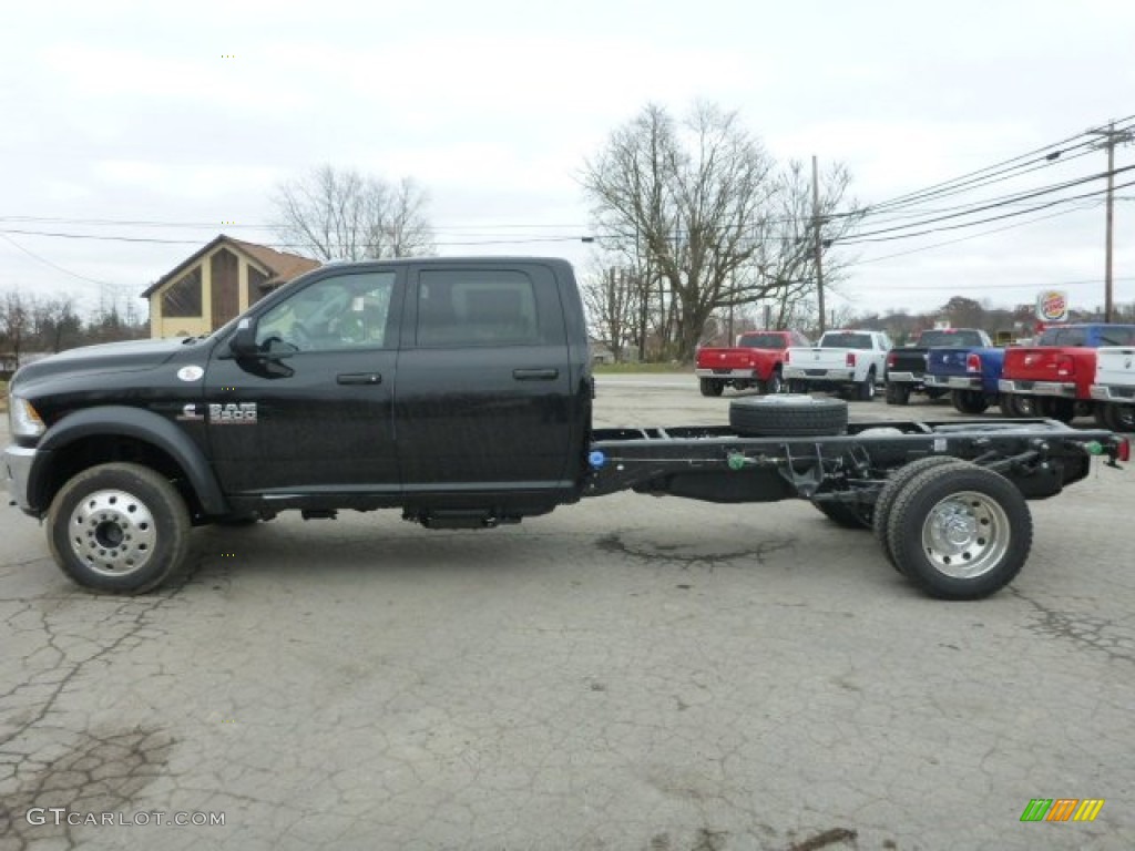 Black 2015 Ram 5500 Tradesman Crew Cab 4x4 Chassis Exterior Photo #99077958