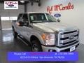 2015 Ingot Silver Ford F250 Super Duty Lariat Crew Cab 4x4  photo #1