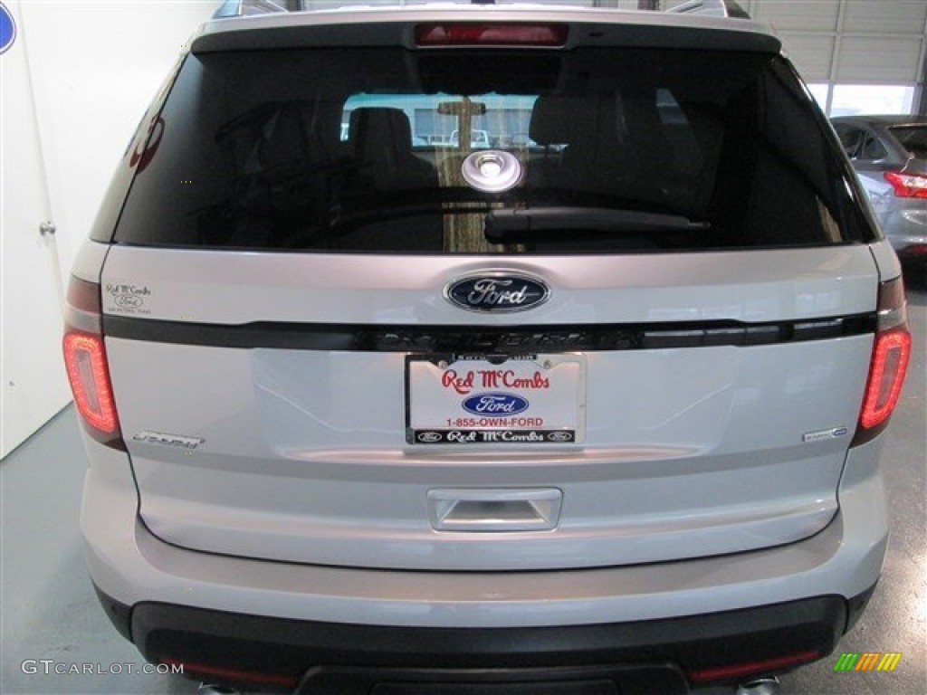 2015 Explorer Sport 4WD - Ingot Silver / Sport Charcoal Black photo #5