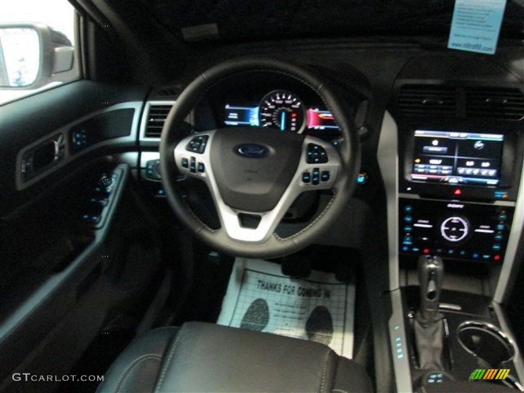 2015 Explorer Sport 4WD - Ingot Silver / Sport Charcoal Black photo #12