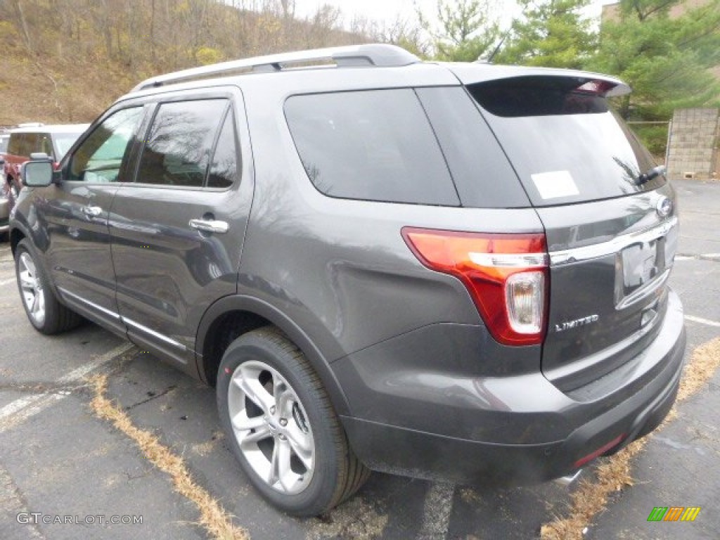 2015 Explorer Limited 4WD - Magnetic / Pecan photo #4