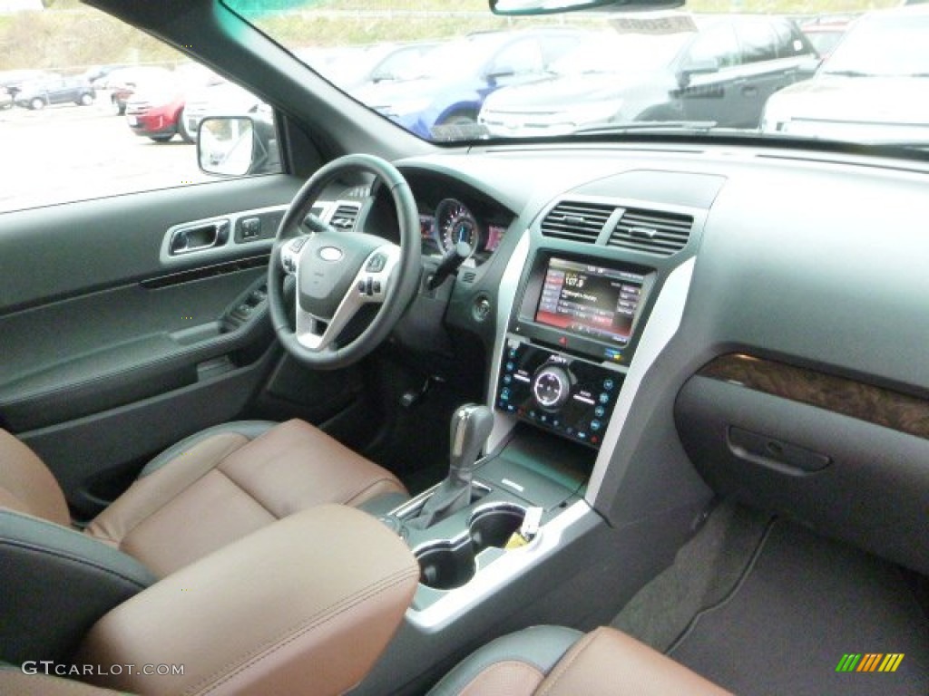 2015 Explorer Limited 4WD - Magnetic / Pecan photo #8