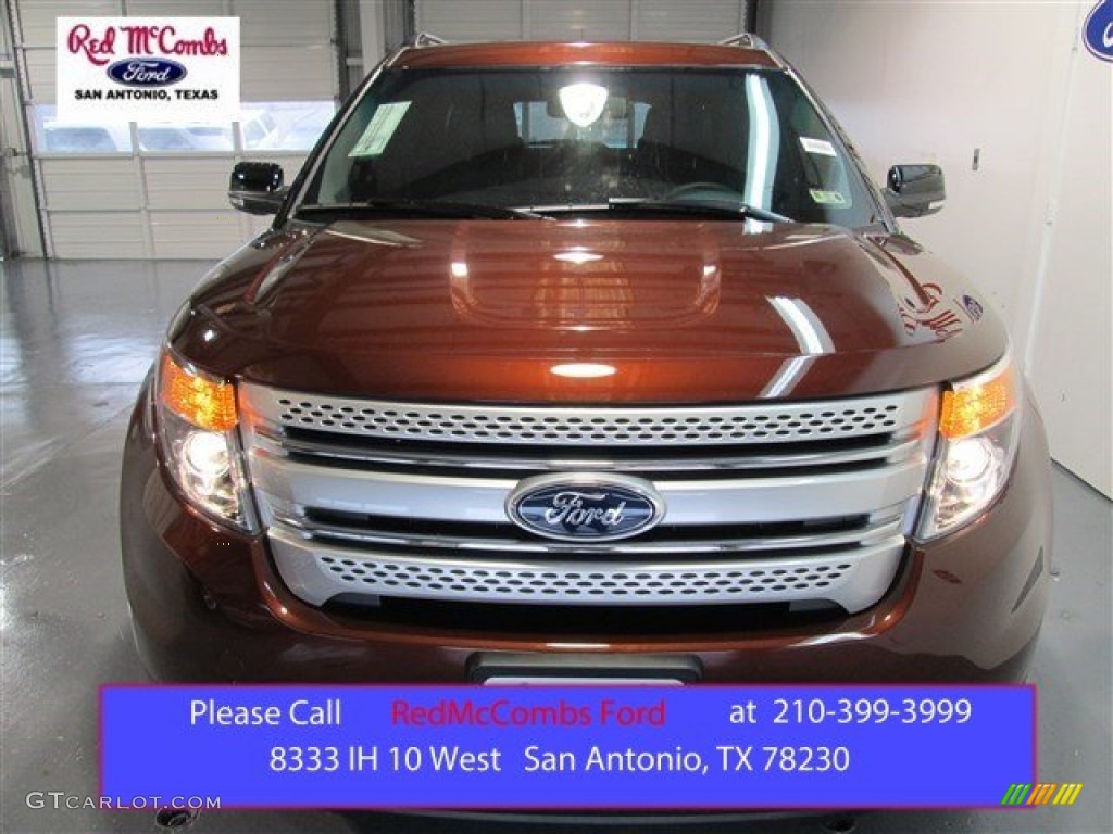 2015 Explorer XLT - Bronze Fire / Charcoal Black photo #1