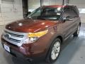 2015 Bronze Fire Ford Explorer XLT  photo #2