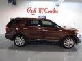 2015 Bronze Fire Ford Explorer XLT  photo #8