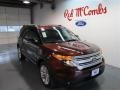 2015 Bronze Fire Ford Explorer XLT  photo #25
