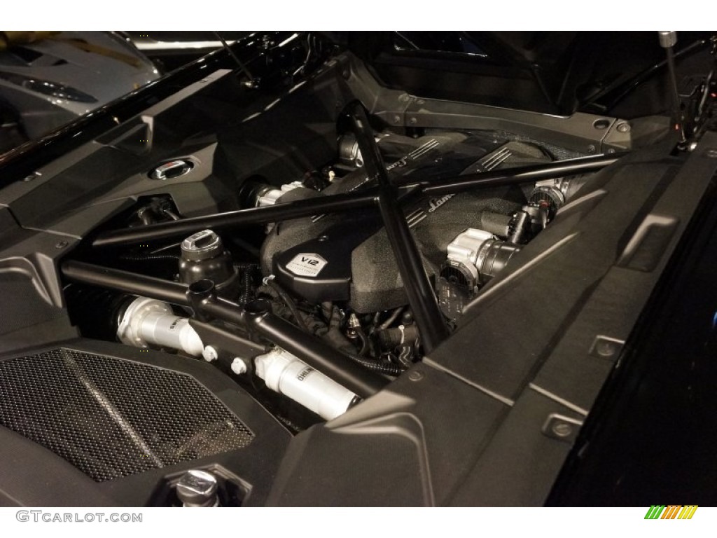 2015 Lamborghini Aventador LP 700-4 Roadster 6.5 Liter DOHC 48-Valve VVT V12 Engine Photo #99083444