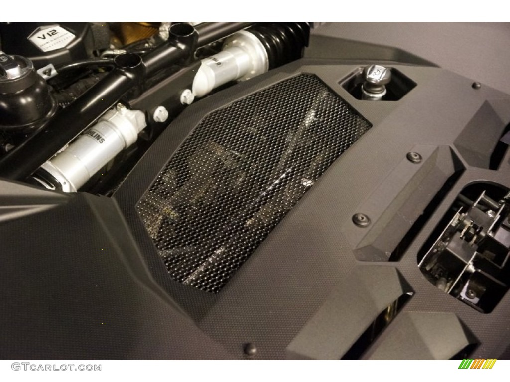 2015 Lamborghini Aventador LP 700-4 Roadster 6.5 Liter DOHC 48-Valve VVT V12 Engine Photo #99083544