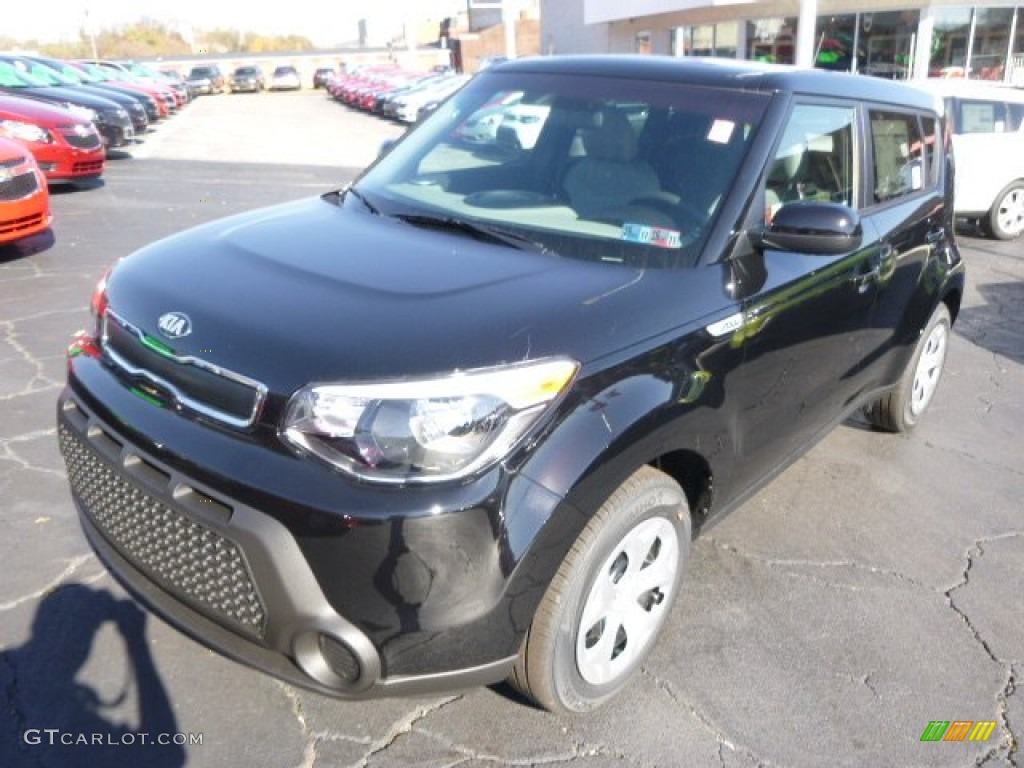 2015 Soul  - Shadow Black / Black photo #4