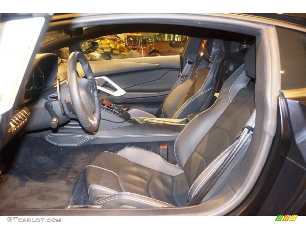 2012 Lamborghini Aventador LP 700-4 Front Seat Photo #99084291