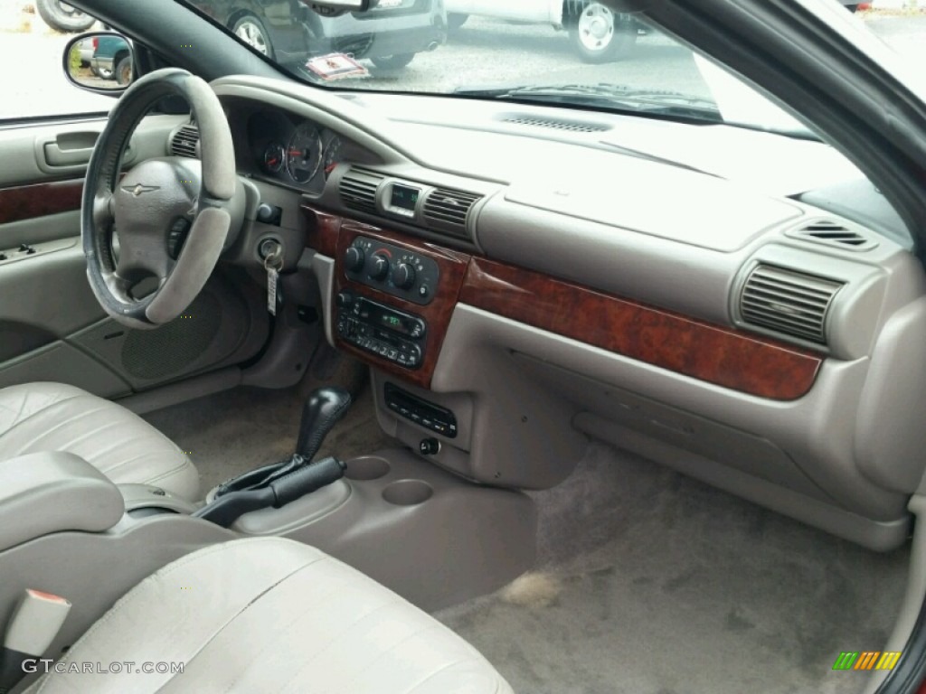 2001 Sebring LXi Convertible - Dark Garnet Red Pearlcoat / Taupe photo #10