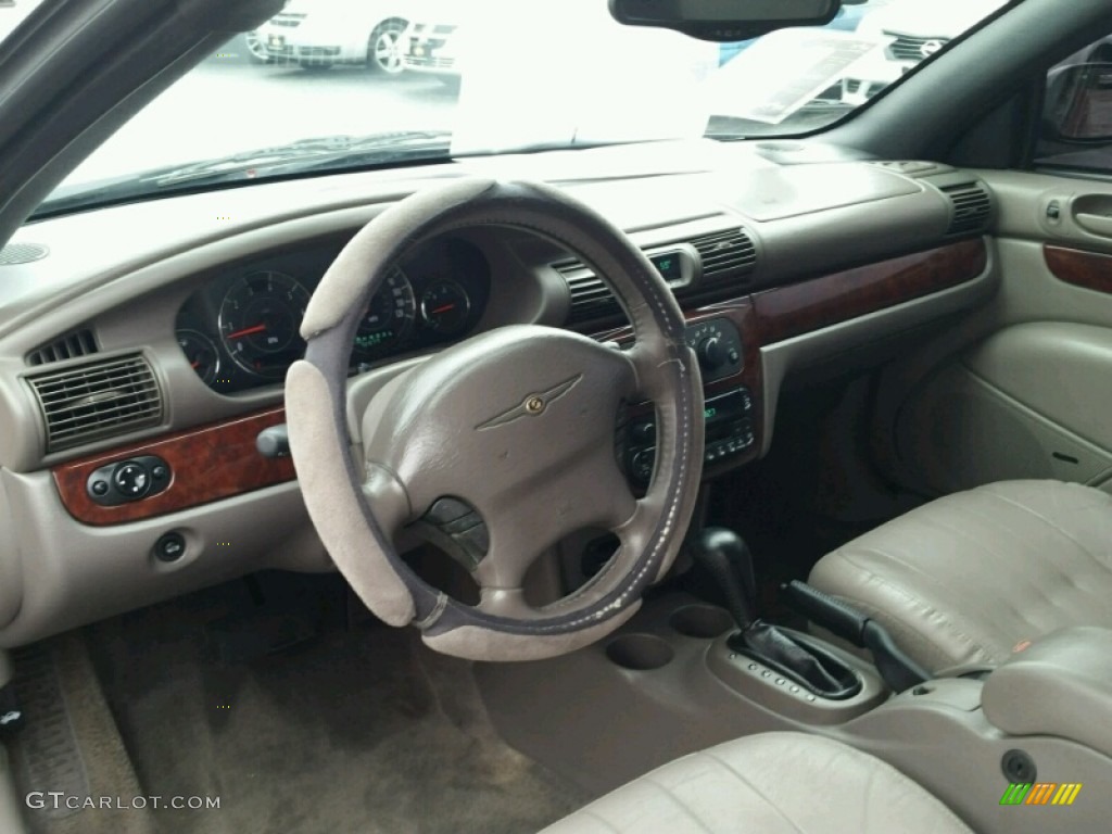 2001 Sebring LXi Convertible - Dark Garnet Red Pearlcoat / Taupe photo #18