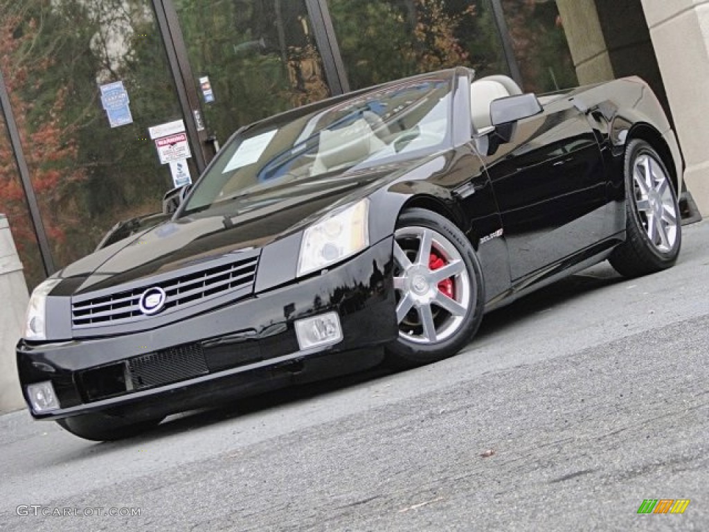 2005 XLR Roadster - Black Raven / Shale photo #1