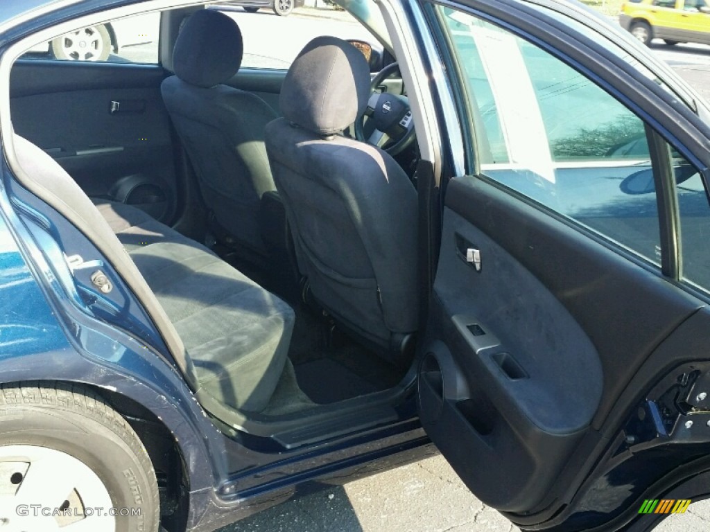 2005 Altima 2.5 S - Majestic Blue Metallic / Blond photo #10