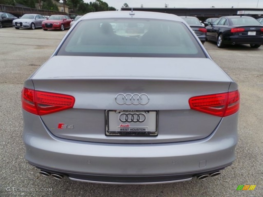 2015 S4 Premium Plus 3.0 TFSI quattro - Florett Silver Metallic / Black/Magma Red photo #6