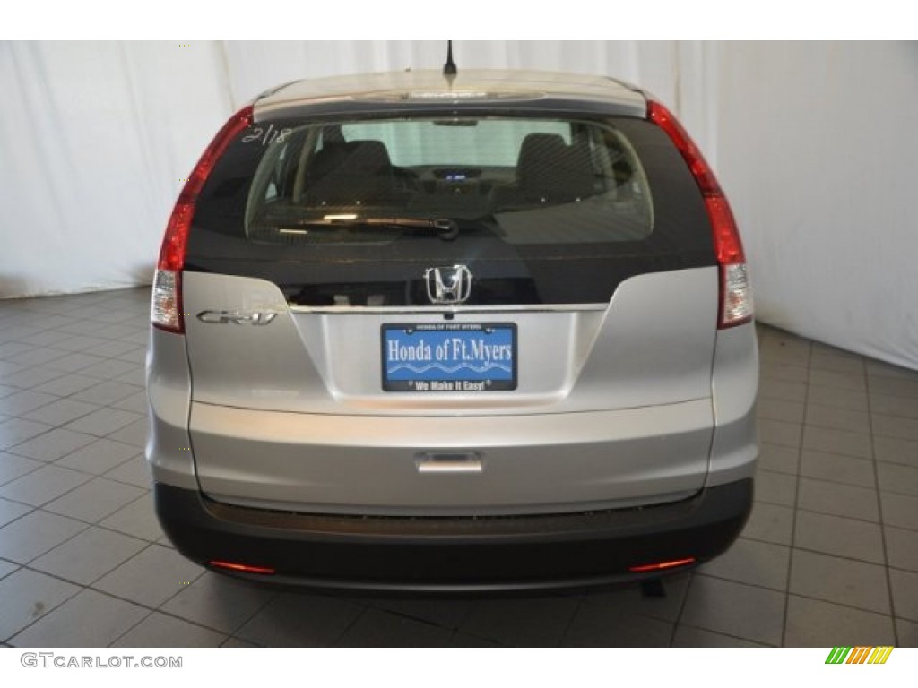 2014 CR-V LX - Alabaster Silver Metallic / Gray photo #6