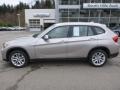 2015 Cashmere Silver Metallic BMW X1 xDrive28i  photo #2