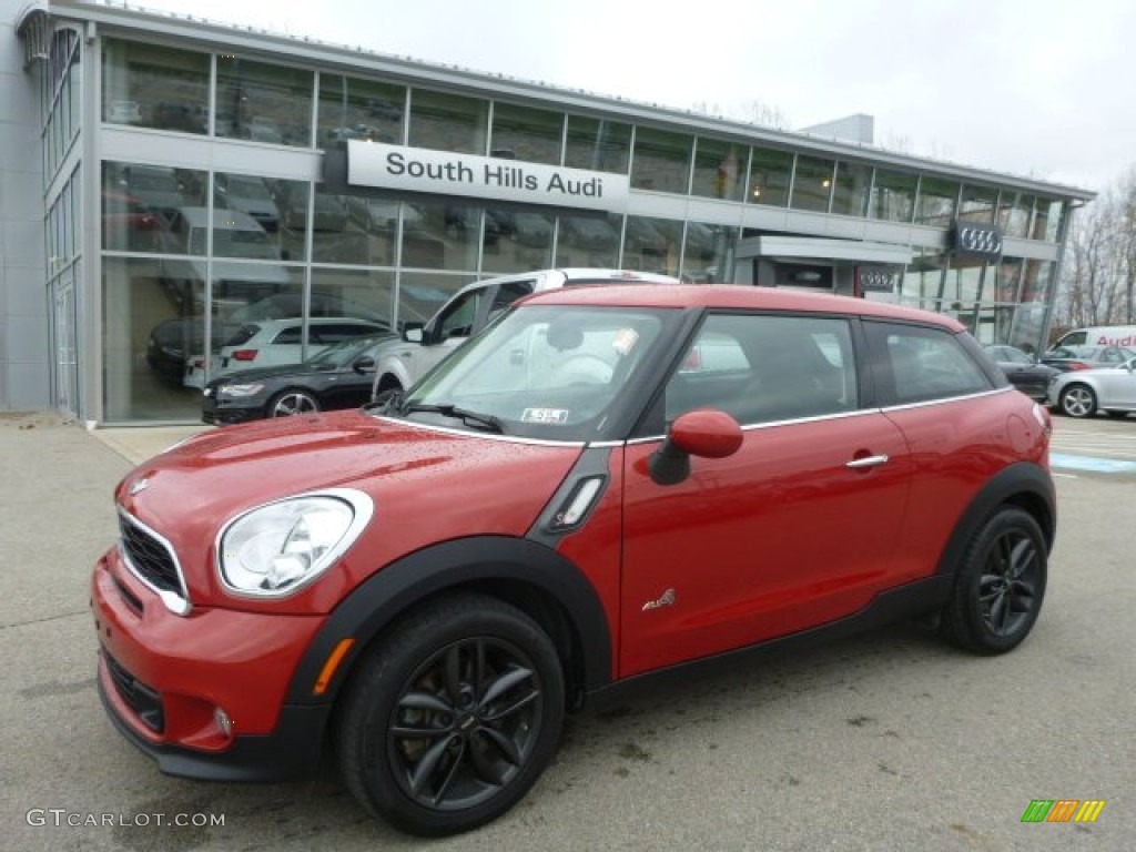 2013 Cooper S Paceman ALL4 AWD - Blazing Red / Carbon Black photo #1