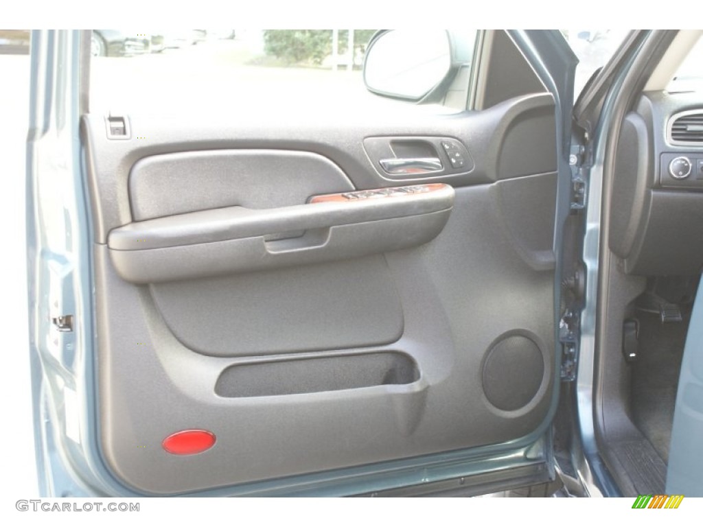 2009 Yukon SLT 4x4 - Stealth Gray Metallic / Ebony photo #11