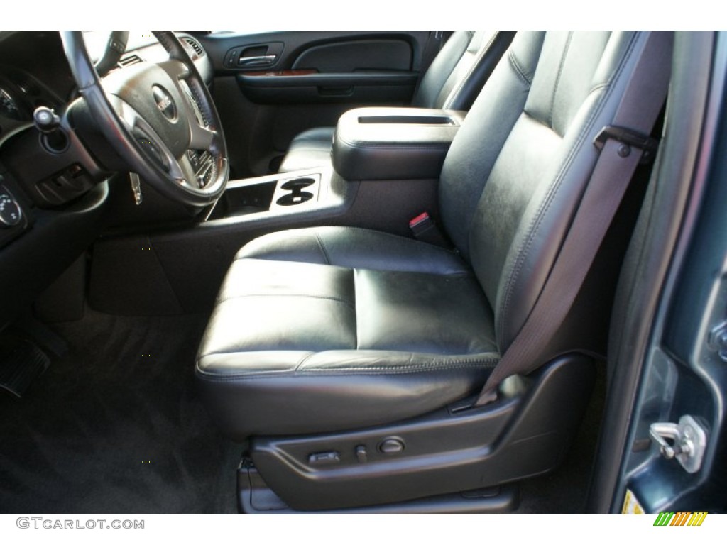 2009 Yukon SLT 4x4 - Stealth Gray Metallic / Ebony photo #12