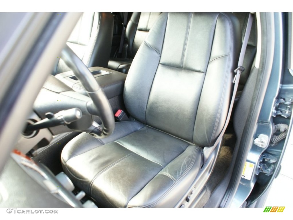 2009 Yukon SLT 4x4 - Stealth Gray Metallic / Ebony photo #13