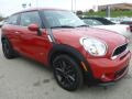 Blazing Red 2013 Mini Cooper S Paceman ALL4 AWD Exterior
