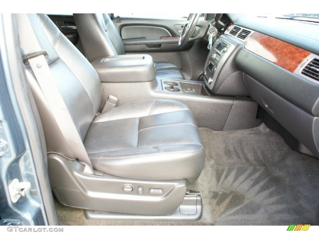 2009 Yukon SLT 4x4 - Stealth Gray Metallic / Ebony photo #23